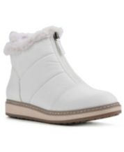 Macys white cheap mountain boots