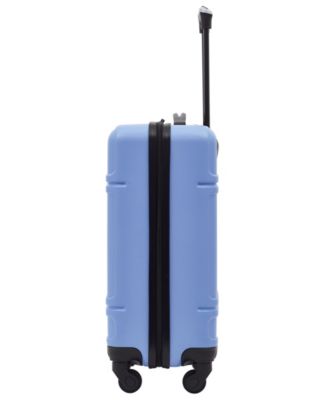 Skyline Collection 20" Rolling Carry-On with 360 Degree 4-Wheel System