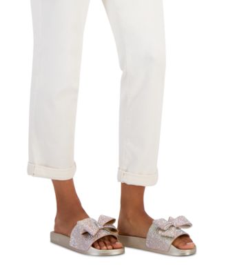 Women's Peymin Pool Slides, Created for Macy's