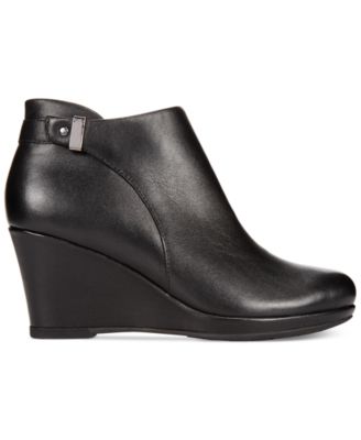 Clarks Collection Women's Camryn Fiona Wedge Booties Macy's