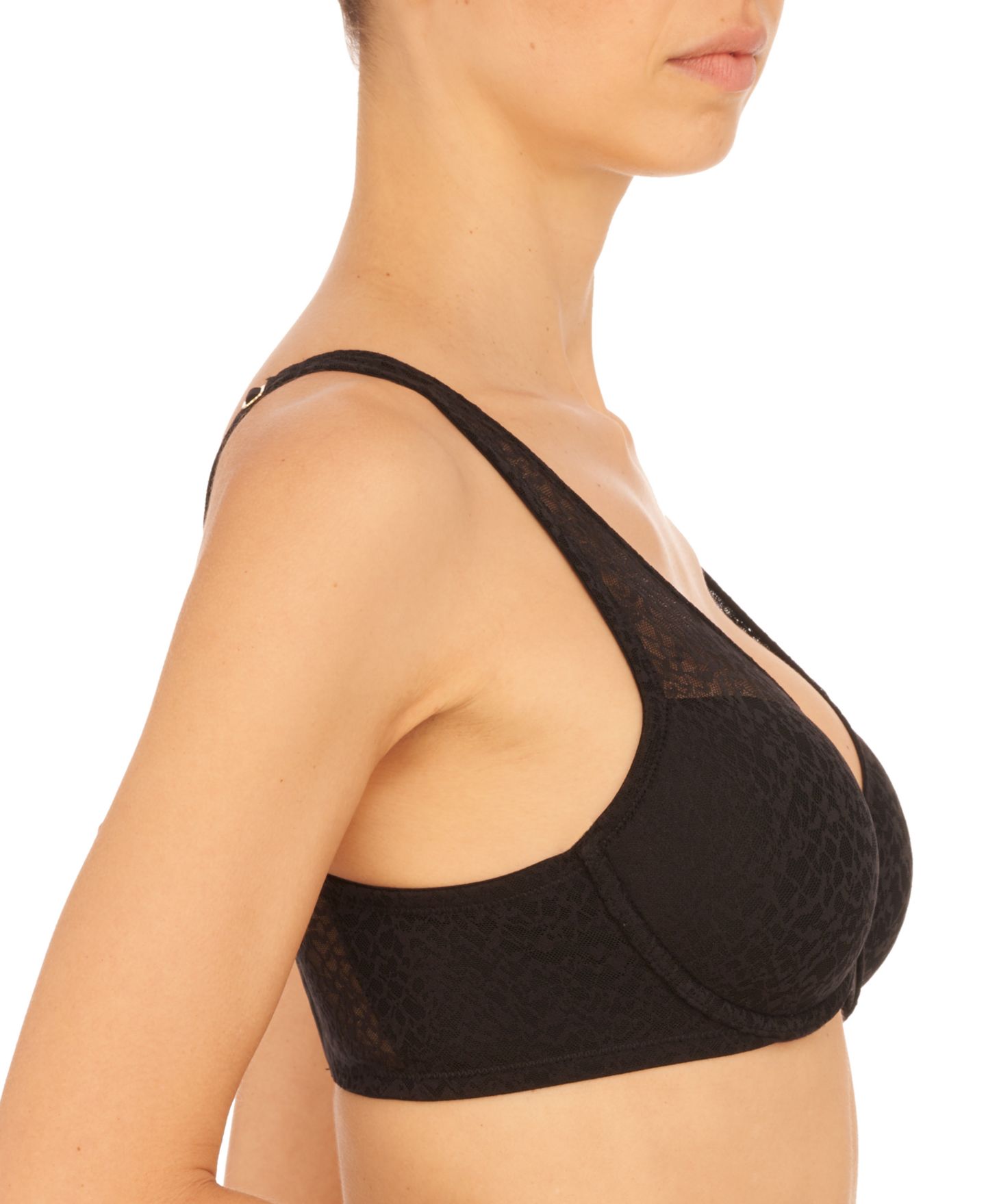 Natori Women's Pretty Smooth Full Fit Smoothing Contour Underwire 731318, цвет: Чёрный — фото 6