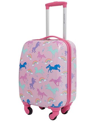 Travelers Club 5-Piece Dog Print Kid's Luggage Set With Spinner