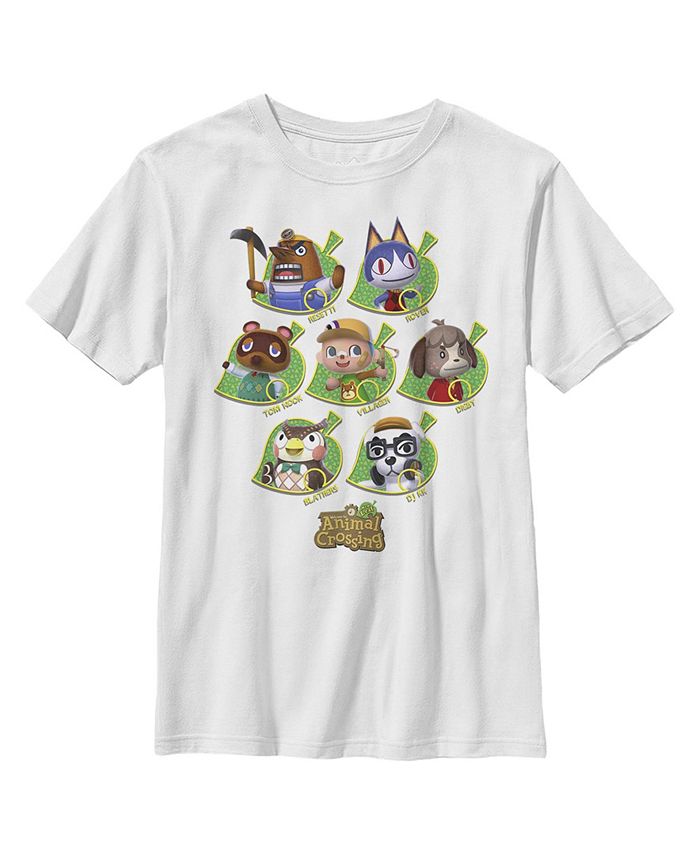 Nintendo Boy s Animal Crossing New Leaf Towns People Child T Shirt