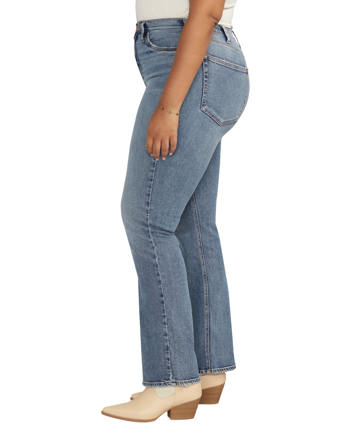 Silver Jeans Co. Plus Size '90s Vintage Like High Rise Bootcut Jeans