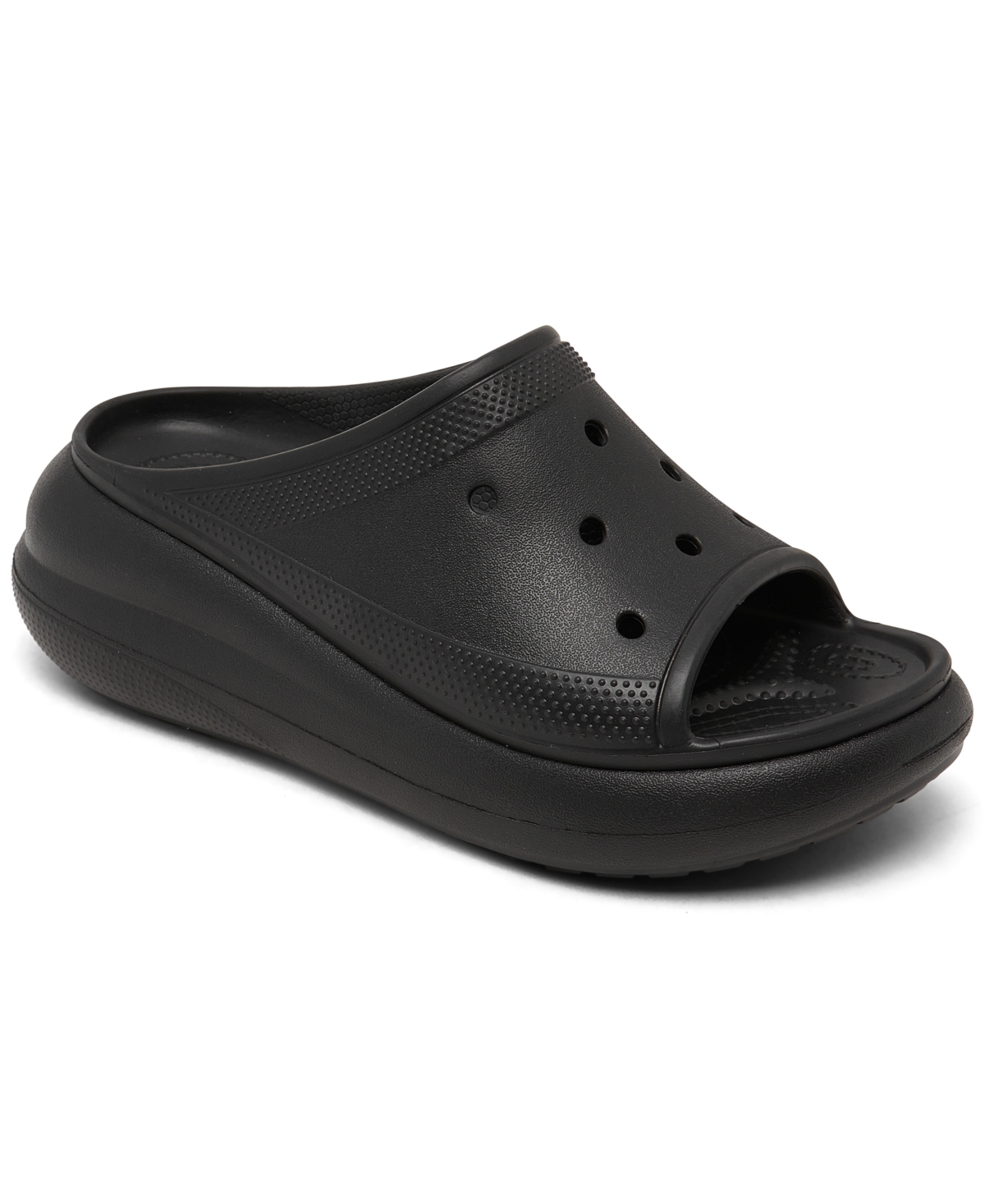 Image of Crocs Women's Crush Slide Sandals from Finish Line