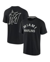 Men's Fanatics Branded Brian Anderson Gray Miami Marlins Name & Number T-Shirt