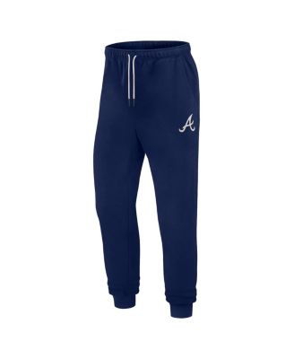 Men's and Women's Navy Atlanta Braves Super Soft Fleece Jogger