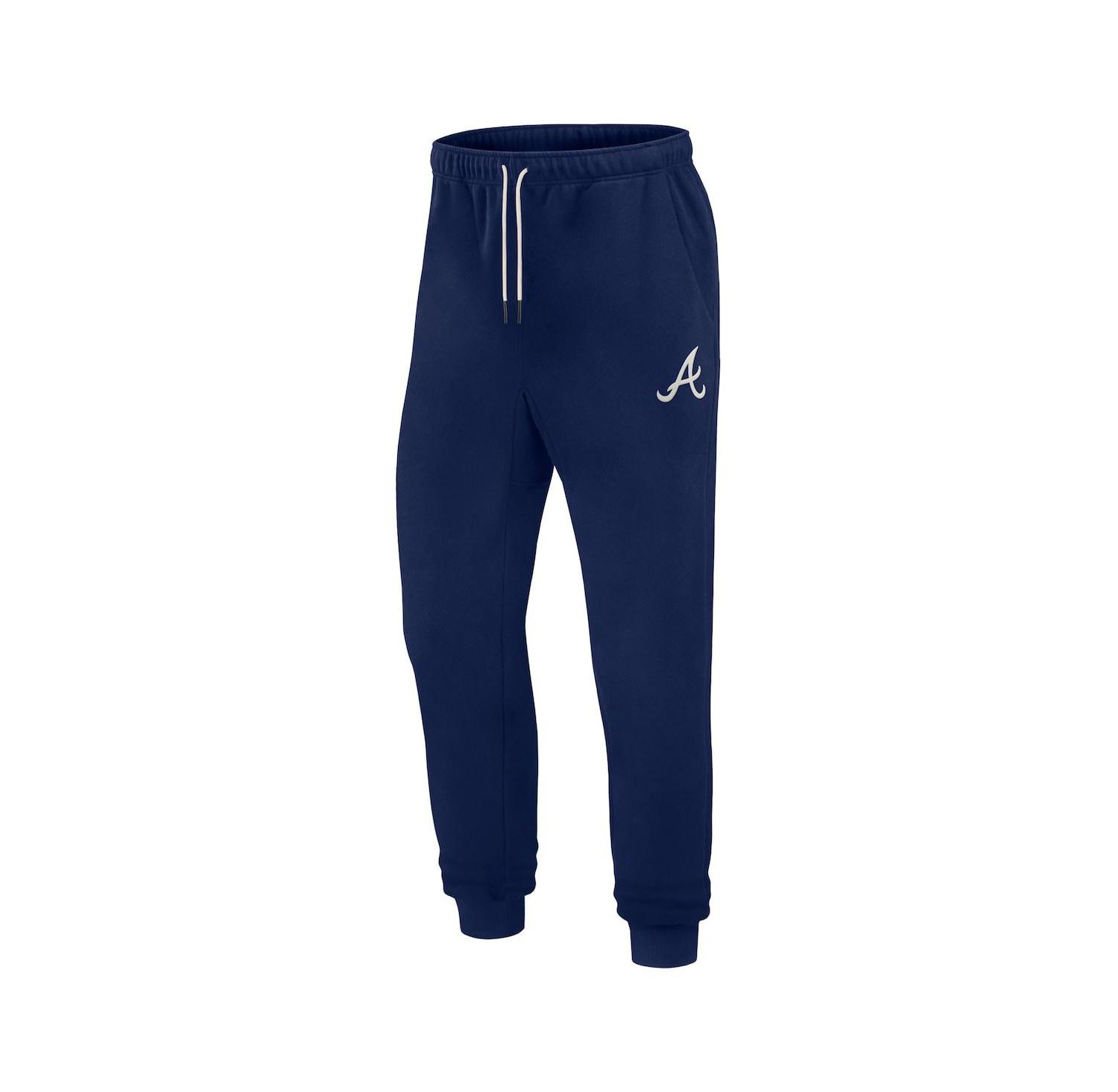 Men's and Women's Navy Atlanta Braves Super Soft Fleece Jogger