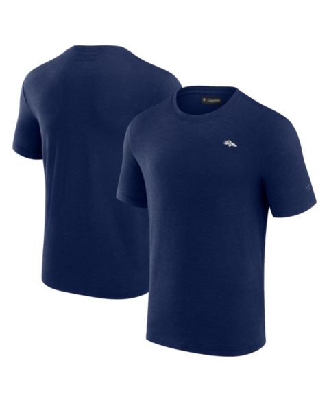 Мужская футболка Fanatics Signature Navy Denver Broncos Modal Short Sleeve