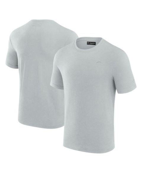 Мужская футболка Fanatics Signature Gray Los Angeles Chargers Modal Short Sleeve