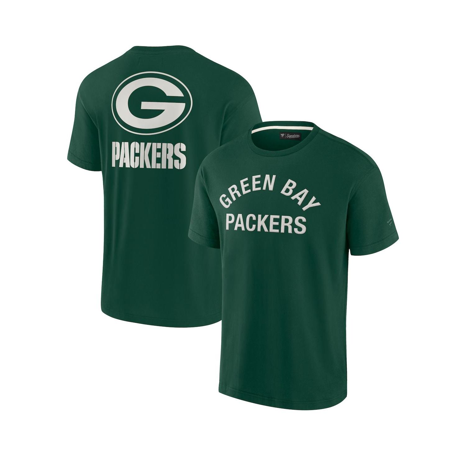 Men's and Women's Green Green Bay Packers Super Soft Short Sleeve T-shirt