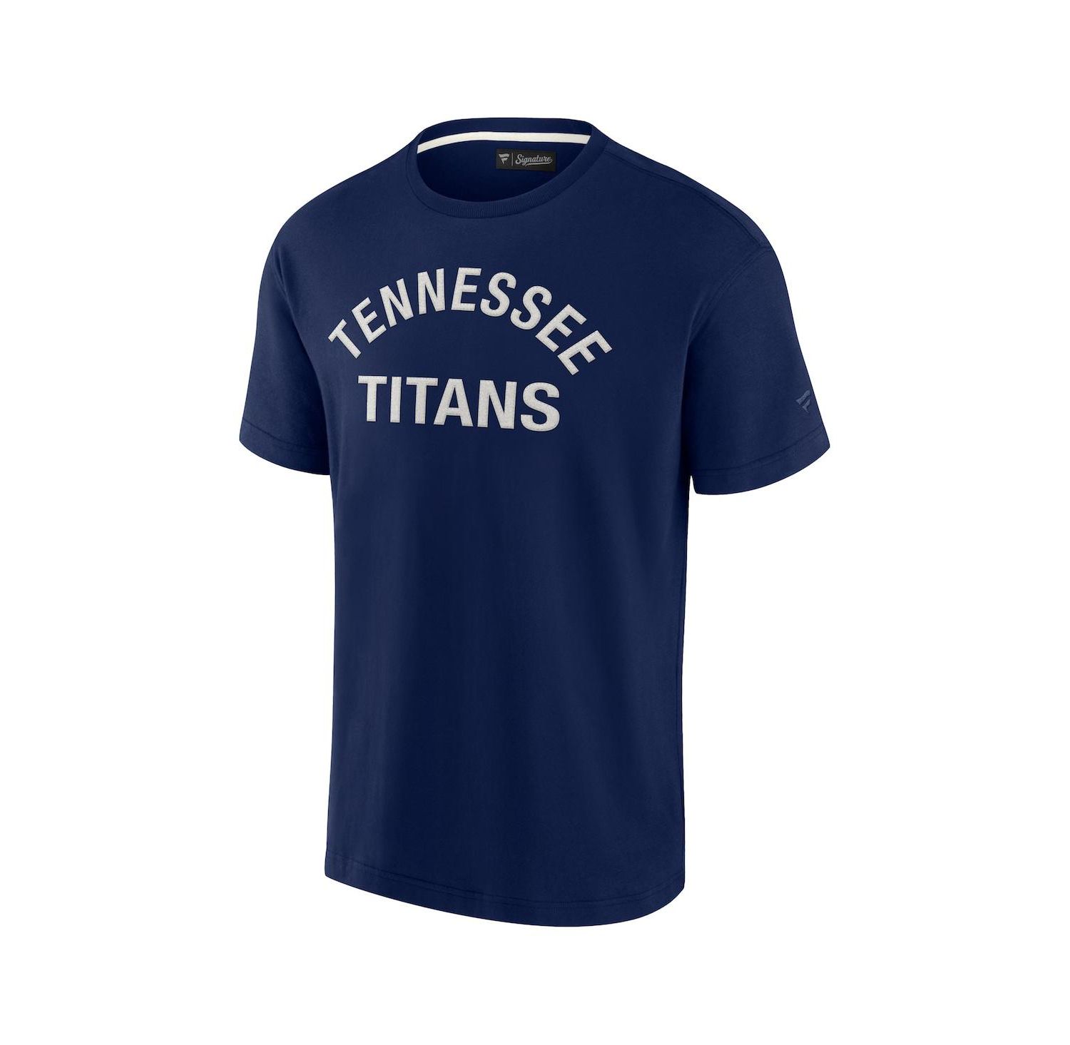 Men's and Women's Navy Tennessee Titans Super Soft Short Sleeve T-shirt