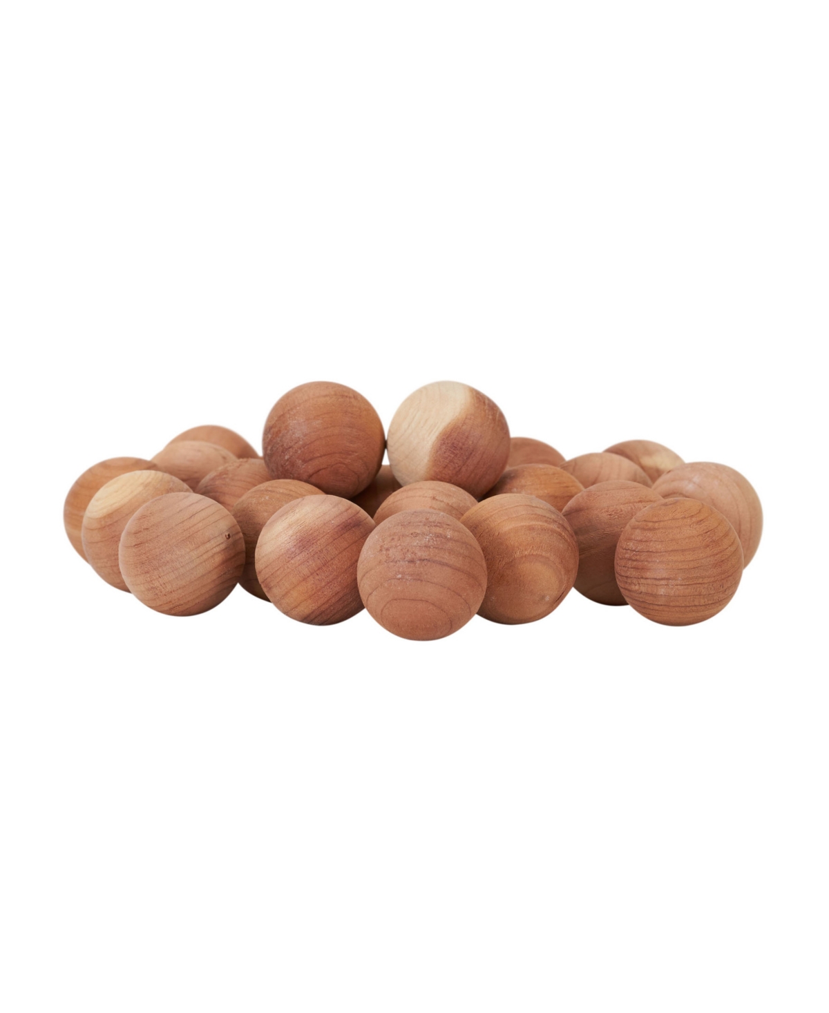 Household Essentials Cedar Balls, 24 Piece Set In Natural