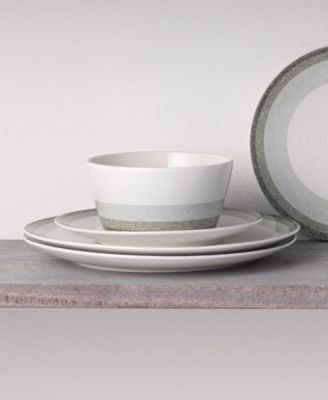 Colorscapes Layers 12 Piece Coupe Dinnerware Set