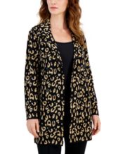 Style & Co Women's Leopard-Print Sweater, Created for Macy's - Macy's