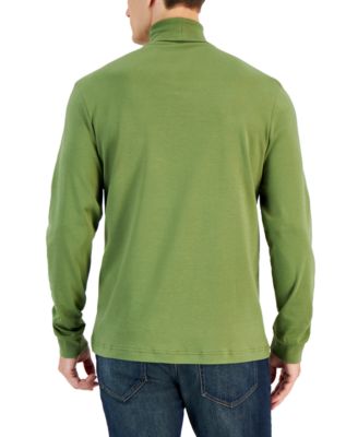 Men's Solid Turtleneck Shirt
