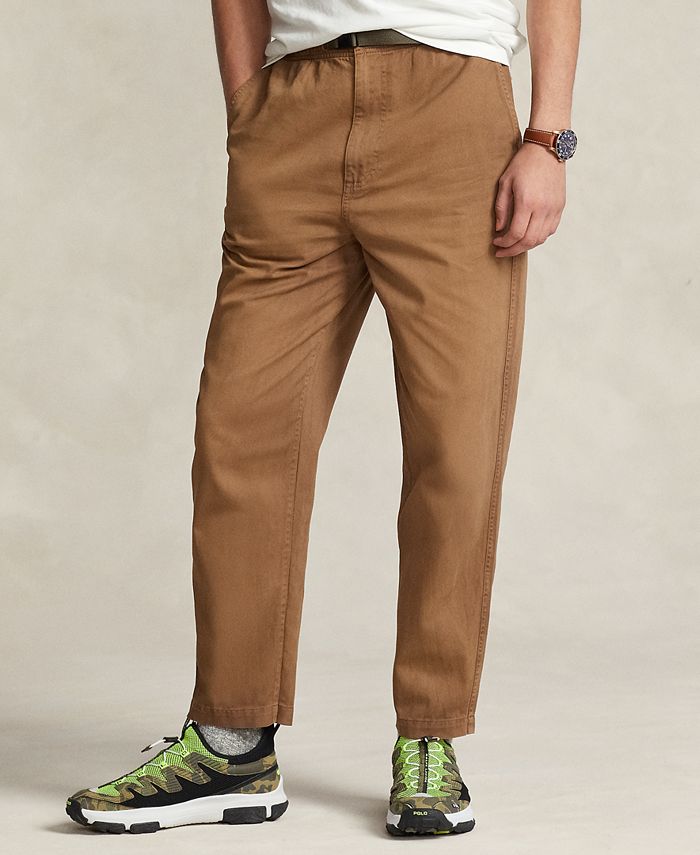 Polo Ralph Lauren Men's Big & Tall Stretch Classic-Fit Twill Pants - Macy's
