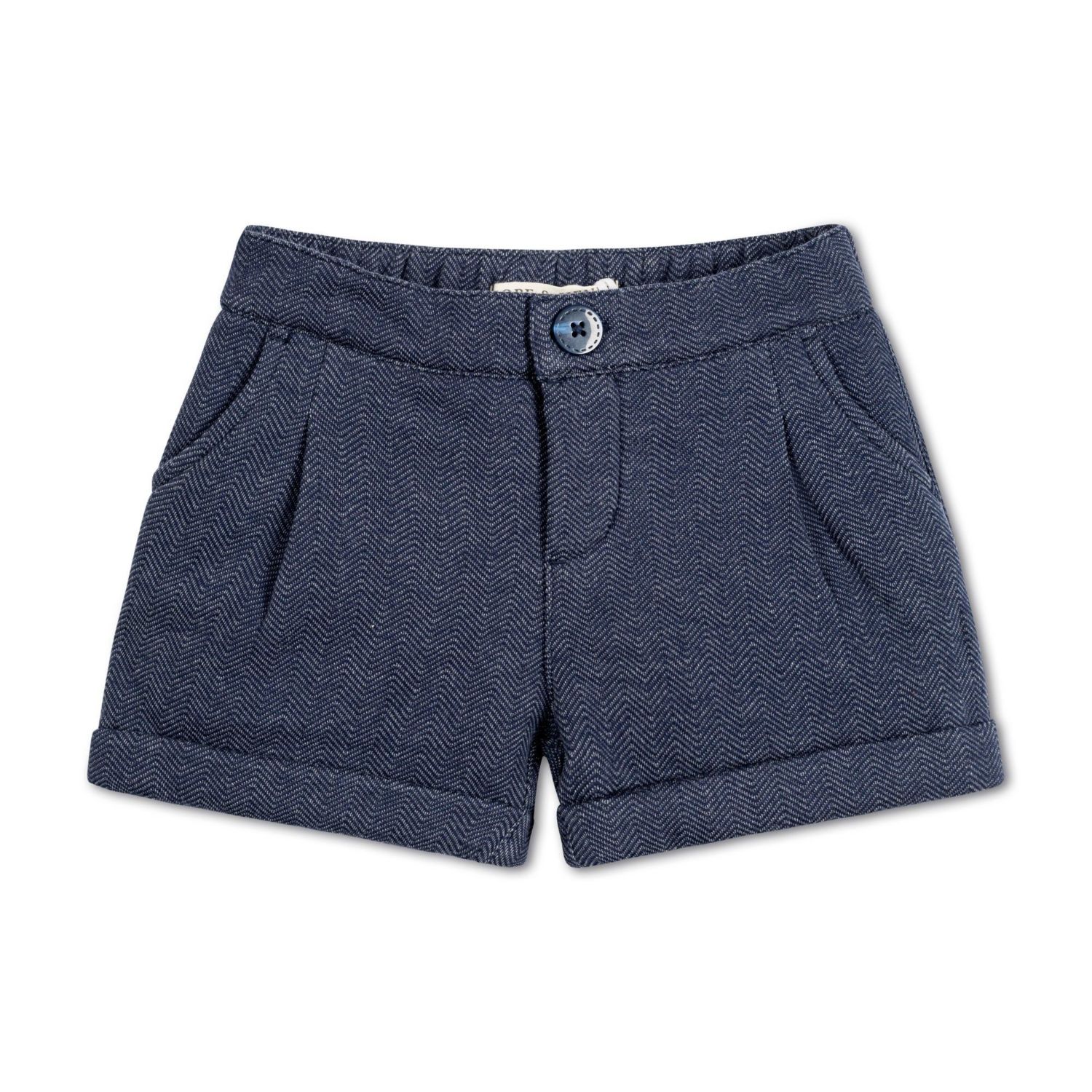 Toddler Girls Hope and Henry Cuffed Fleece Dress Short