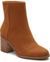 Toms tan booties online