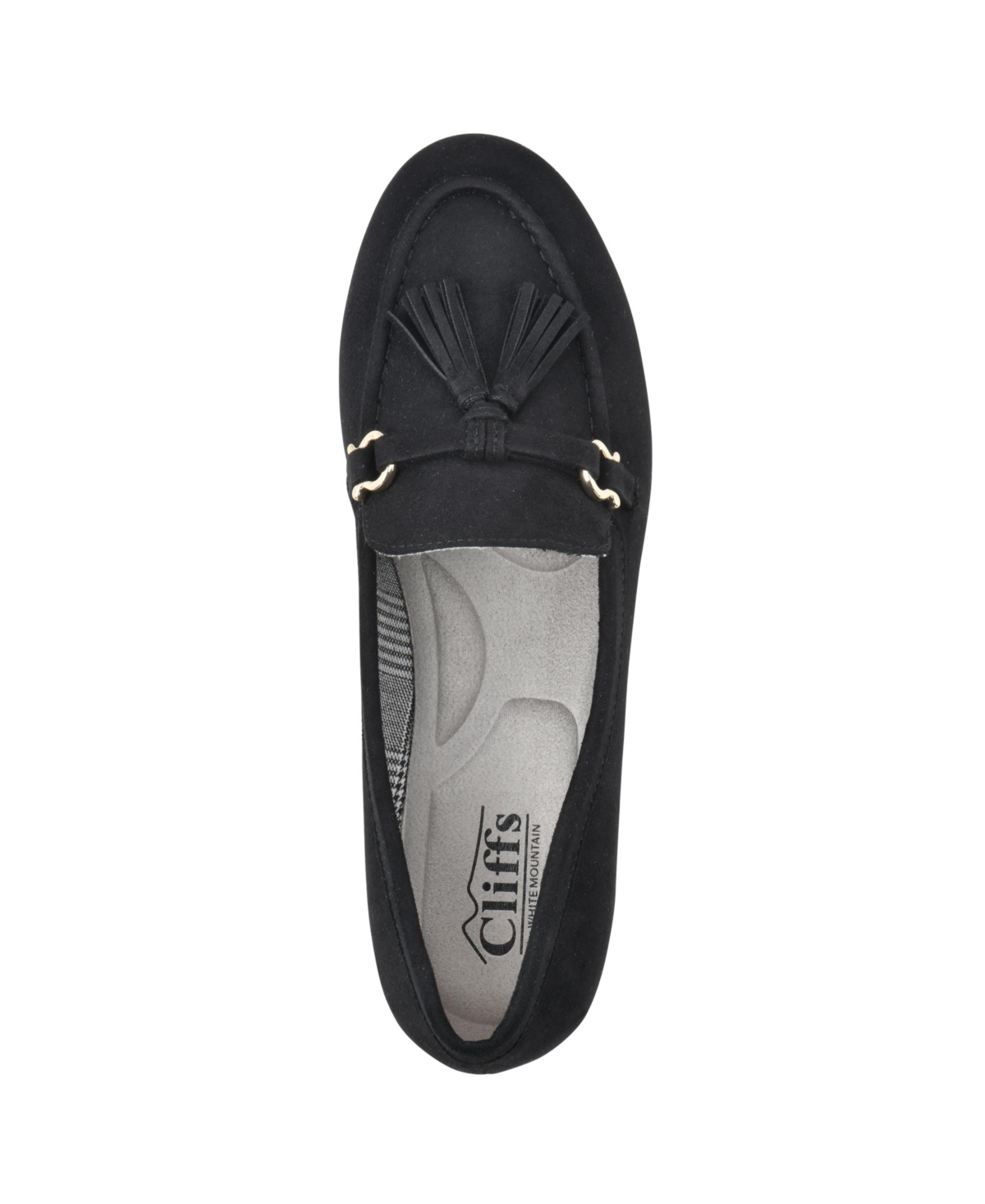 Cliffs by White Mountain Women's Gush Strap Detail Loafer - Suedette