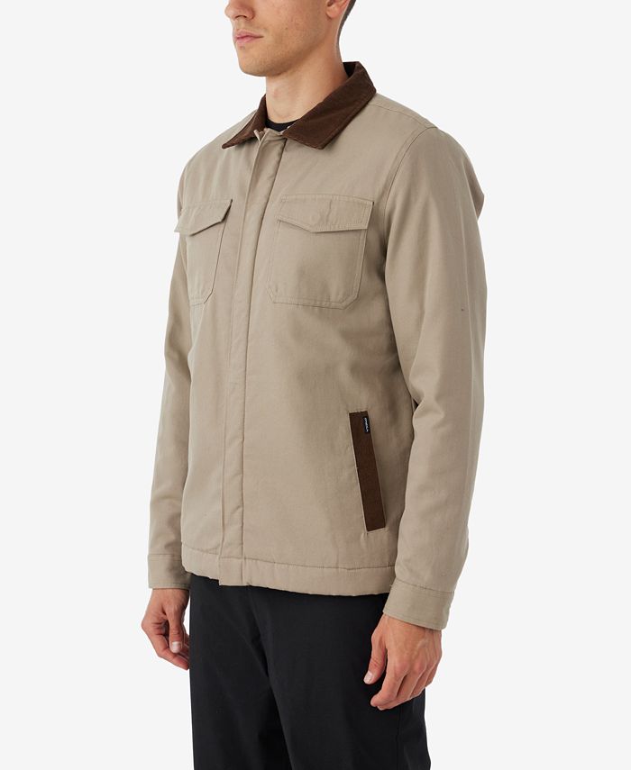 O'Neill Men's Beacon Sherpa Lined Jacket - Macy's