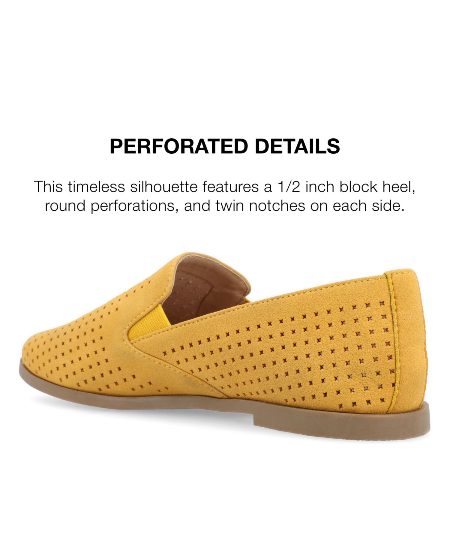 Women's Lucie Perforated Slip On Loafers