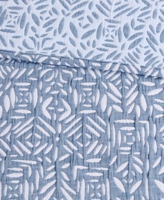 Harmony Oversized Reversible Matelasse 4 Piece Coverlet Set, Full/Queen