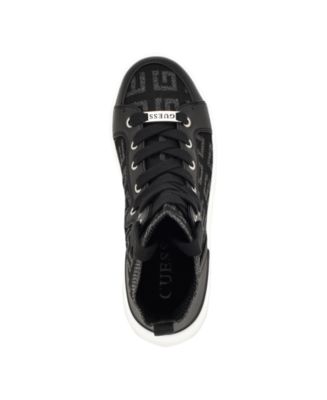 Women's Mannen Knit Hi-Top Lace-Up Fashion Sneakers