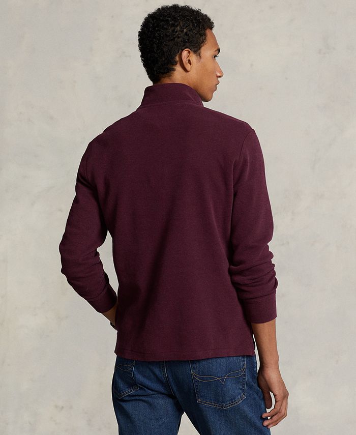 Polo Ralph Lauren Men's EstateRib Cotton QuarterZip Pullover Macy's
