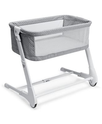 Baby Side Bassinet Bedside Sleeper Washable Mattress Height Adjustable