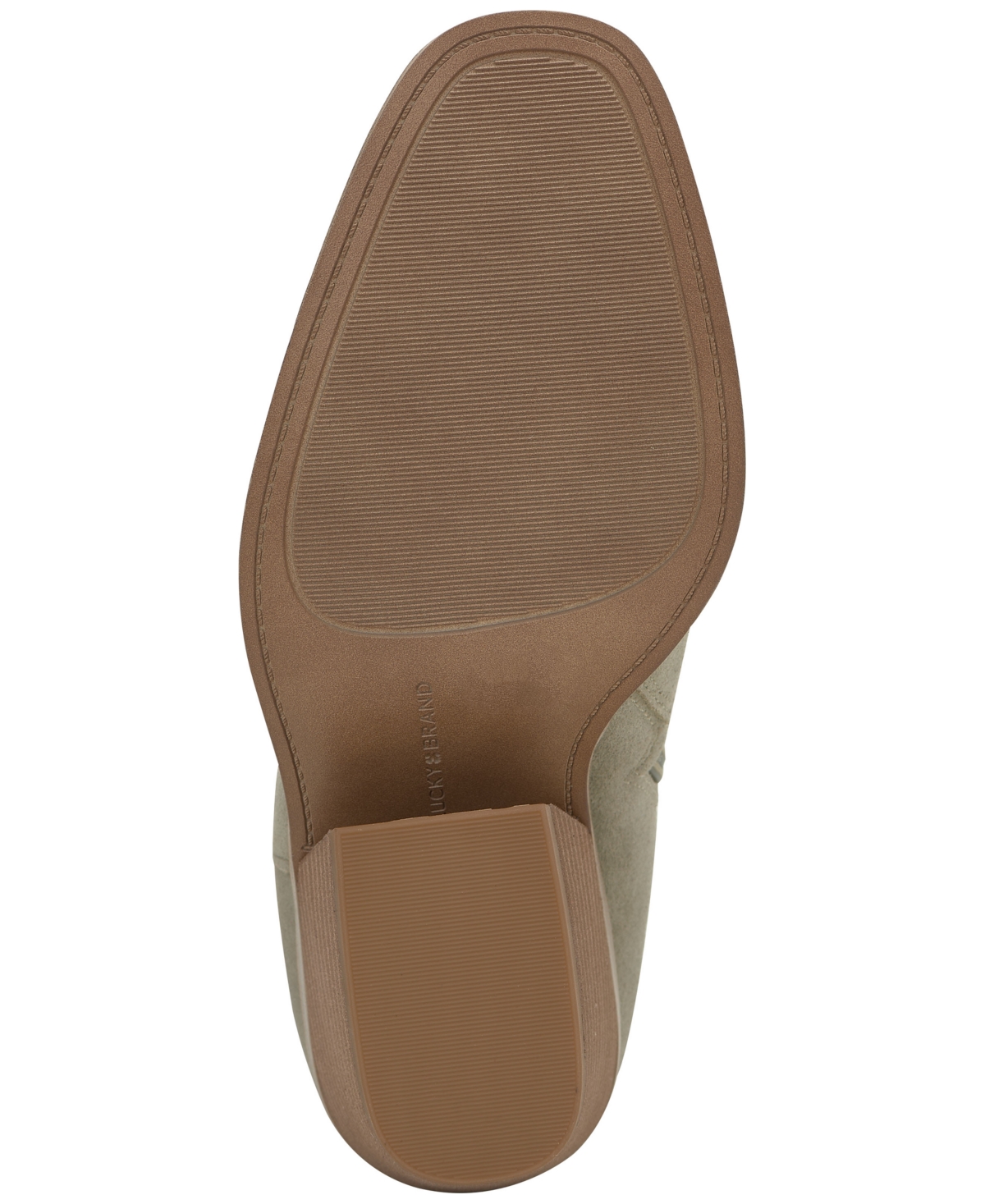 Lucky Brand Women's Mekinna Lace-Up Stacked-Heel Dress Boots