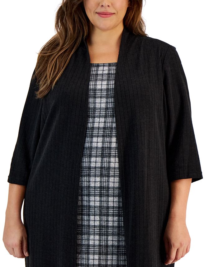 Macys plus 2025 size outerwear