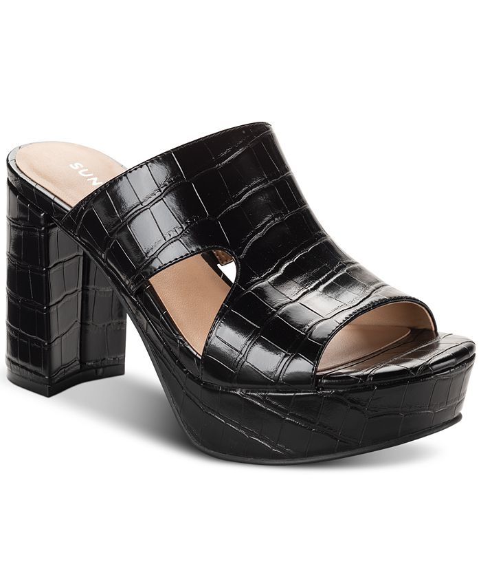 Sun Stone Dariaa Slip On Platform Dress Sandals Created for
