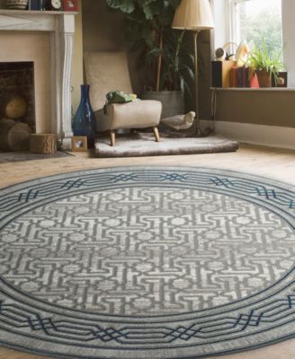 Mink Home Closeout Km Home Davide 1231 Area Rug In Blue