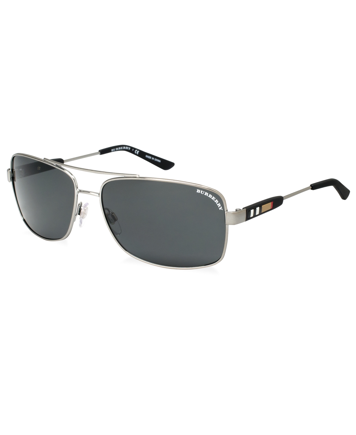 Burberry Sunglasses, Be3074 In Gunmental,grey