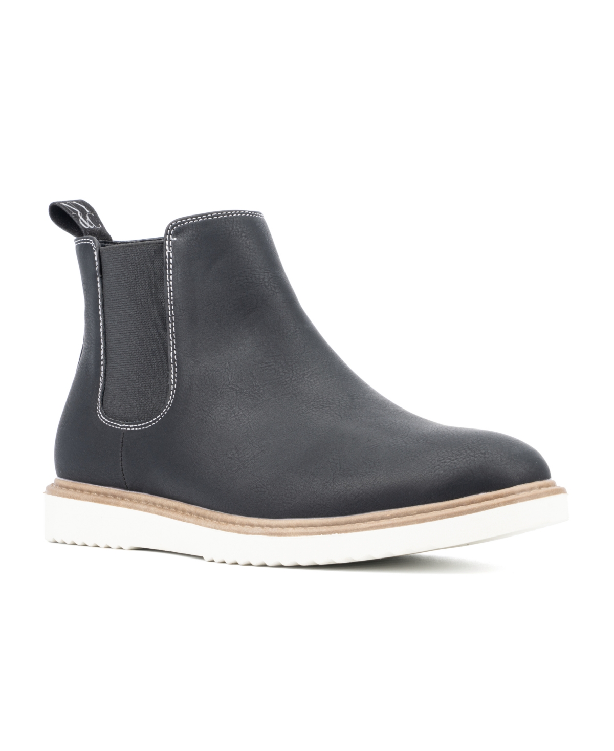 Shop New York And Company Men's Ankle Norman Boots In Black