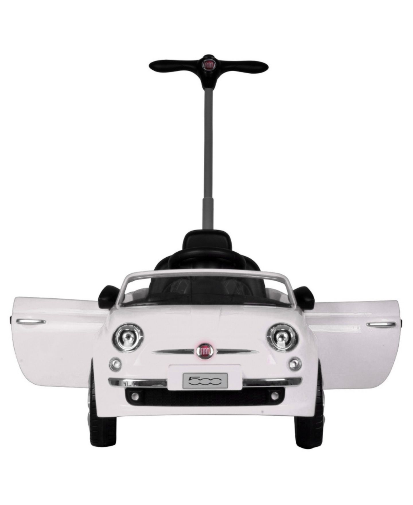 Детская игрушка Best Ride on Cars 2 in 1 Fiat 500 Model Baby Toddler Toy Push Car Stroller, цвет: Розовый — фото 10