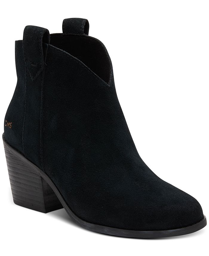 Aqua Women's Jessy Pull On Booties Black Size 8.5 M main image 1