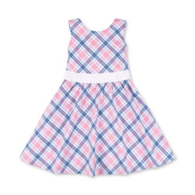 Toddler Girls Cross Back Party Dress, Toddler/Child