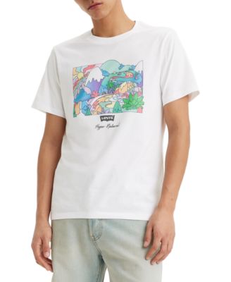 Levi's - Men's Classic Standard-Fit Logo Graphic T-Shirt