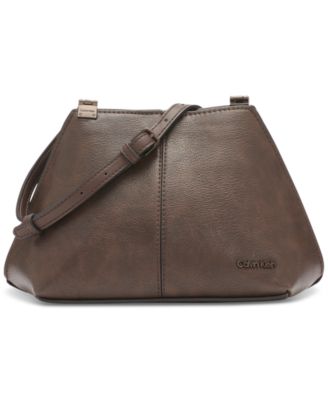 Calvin Klein - Granite Small Faux Leather Crossbody