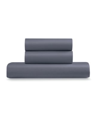 Solid Microfiber 3-Pc. Duvet Cover Set, King/California King