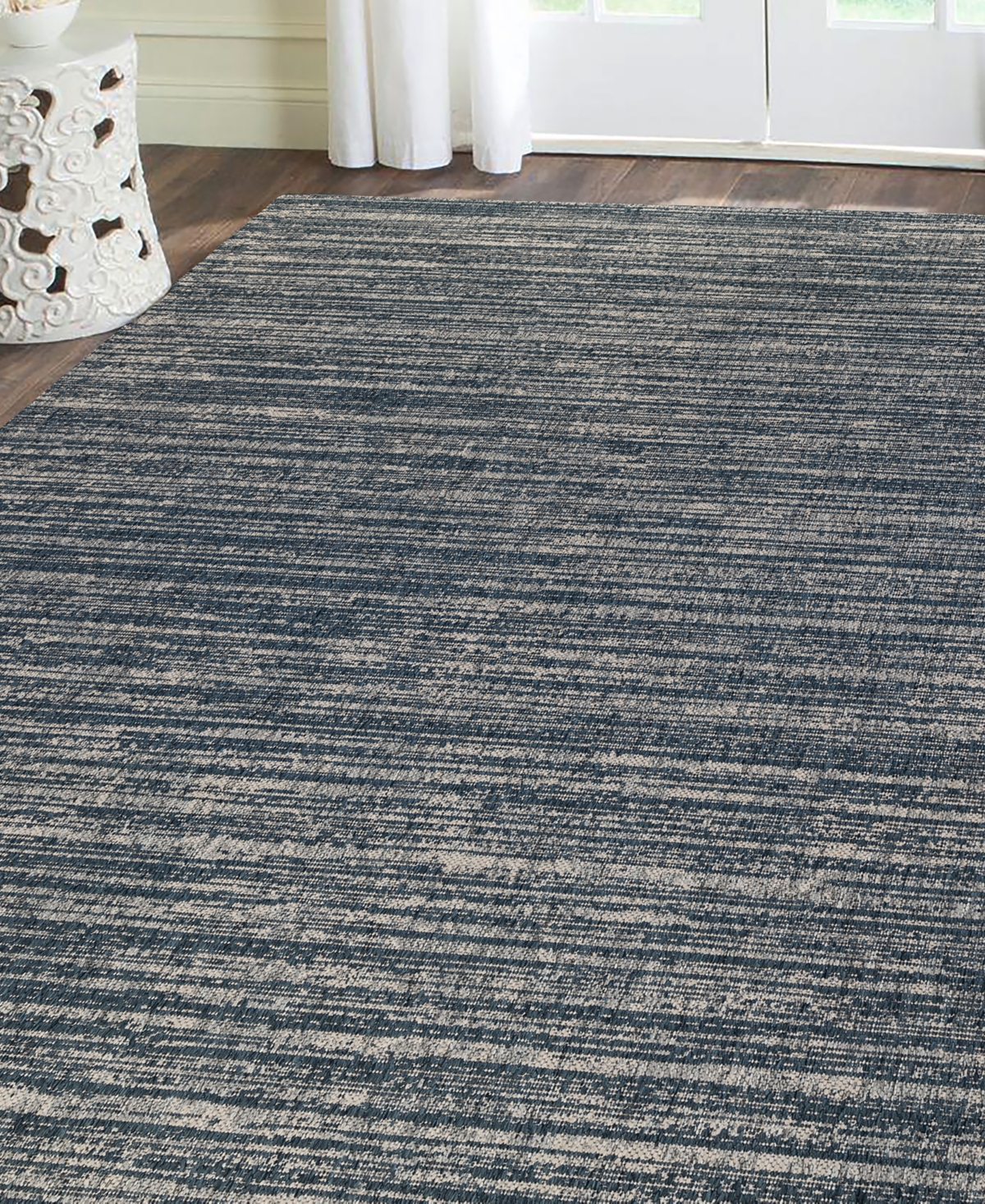 Amer Rugs Maryland Indoor, Outdoor Mry8 4' X 6' Area Rug In Blue