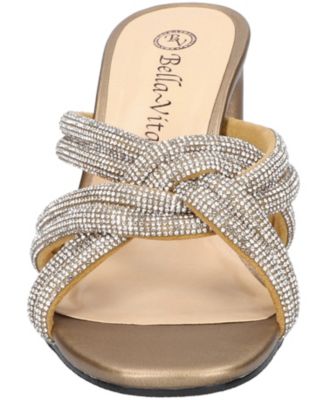 Women's Carmen Heeled Slip On Sandals