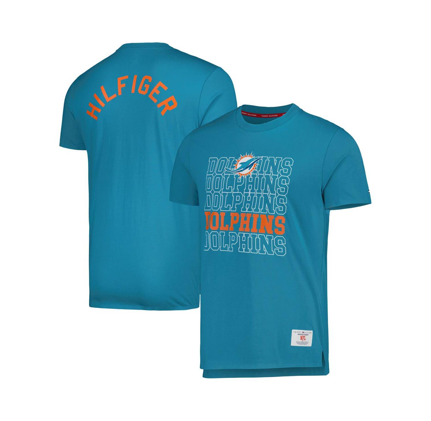 Men's Aqua Miami Dolphins Liam T-shirt