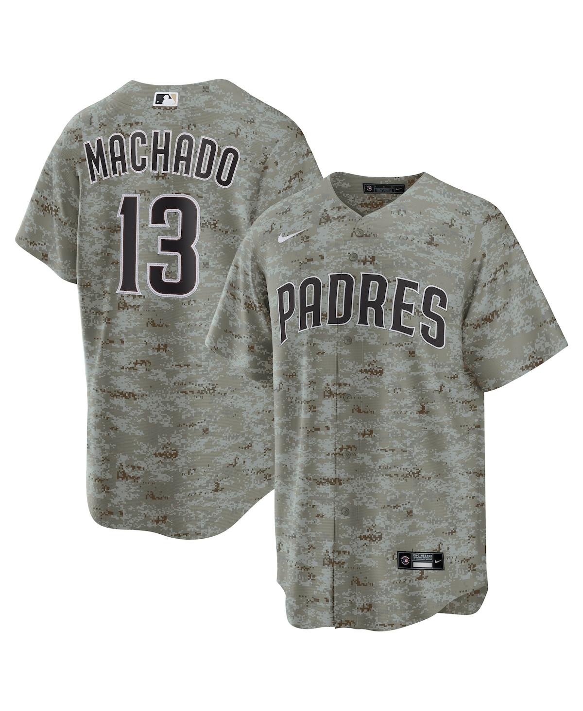 Men's Nike White/Brown San Diego Padres Home 2020 Replica Team Jersey