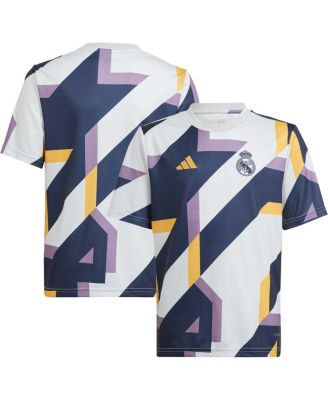 Adidas Big Boys White Real Madrid 2023/24 Pre-Match Top - Macy's