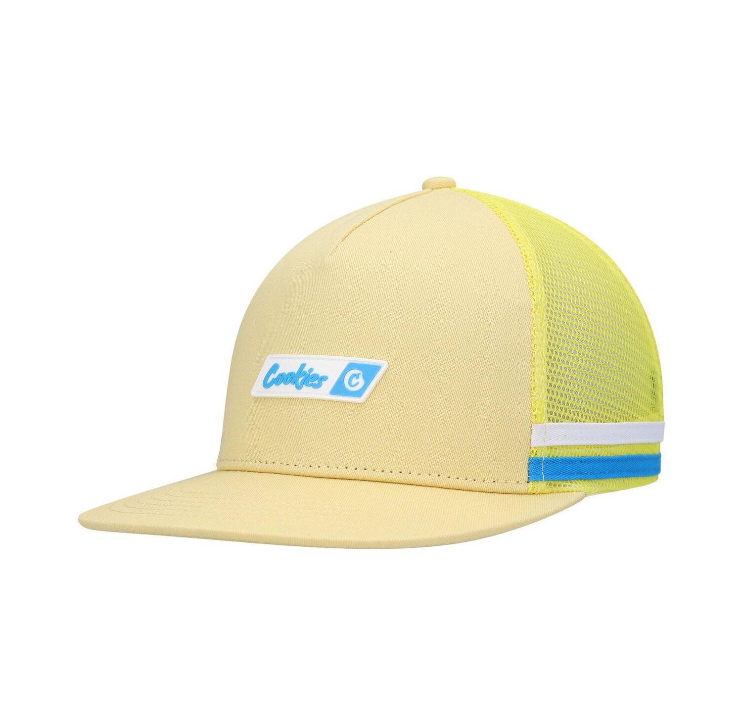 Men's Yellow Bal Harbor Trucker Snapback Hat