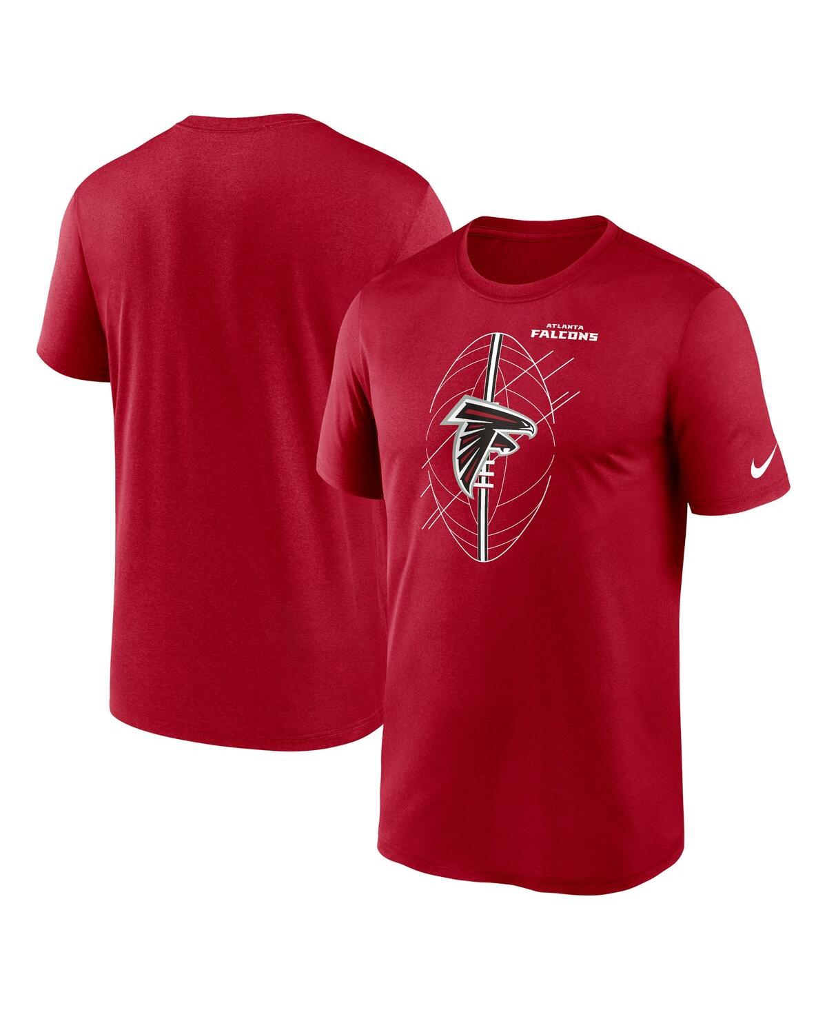 Shop Nike Men's  Red Atlanta Falcons Legend Icon Performance T-shirt