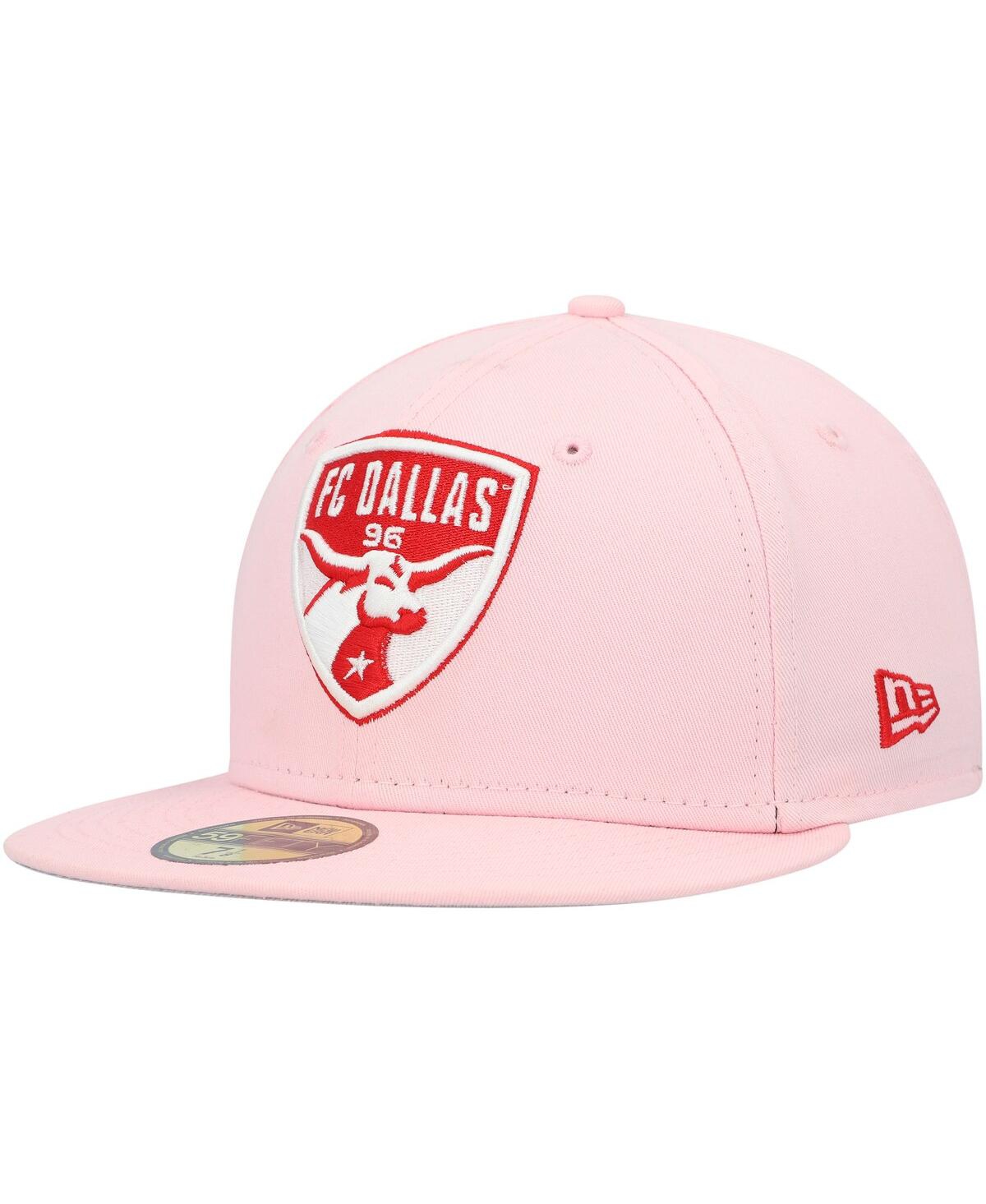 NEW ERA MEN'S NEW ERA PINK FC DALLAS PASTEL PACK 59FIFTY FITTED HAT